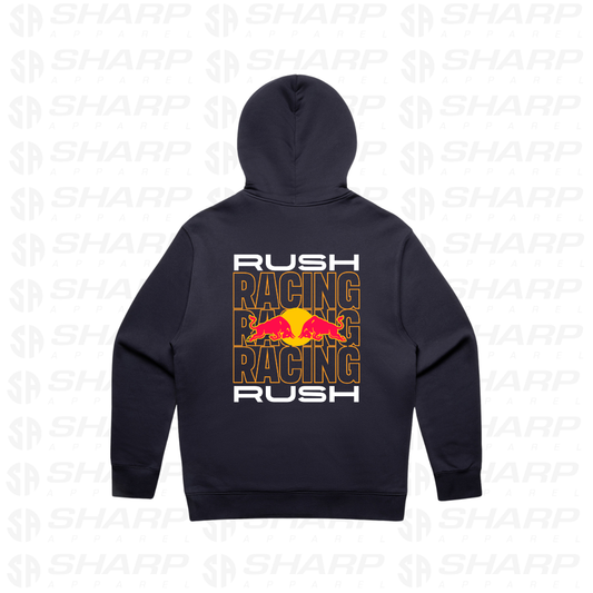 Rush - Vivid RB Design - Adults Unplugged Hoodie