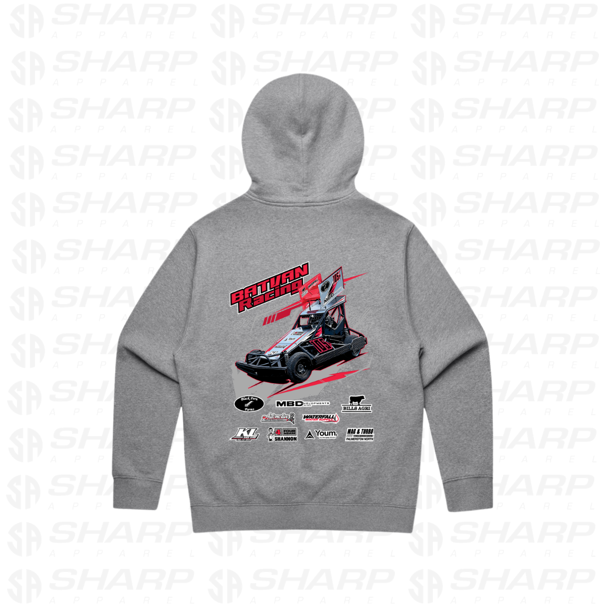 Batvan Racing 105p 2026/27 - Adults Unplugged Hoodie
