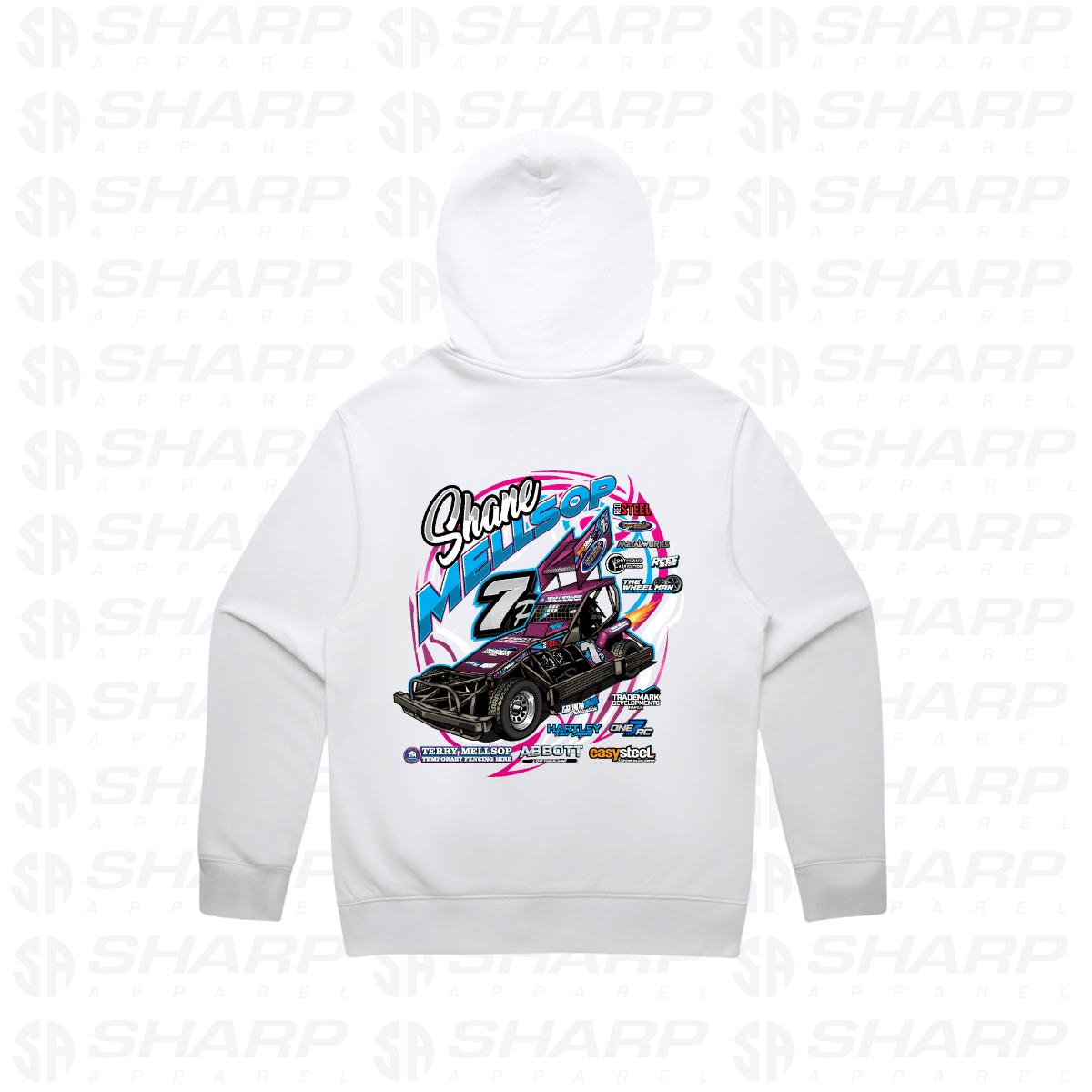 7p Mellsop Motorsport 2025/26 - Adults Unplugged Hoodie