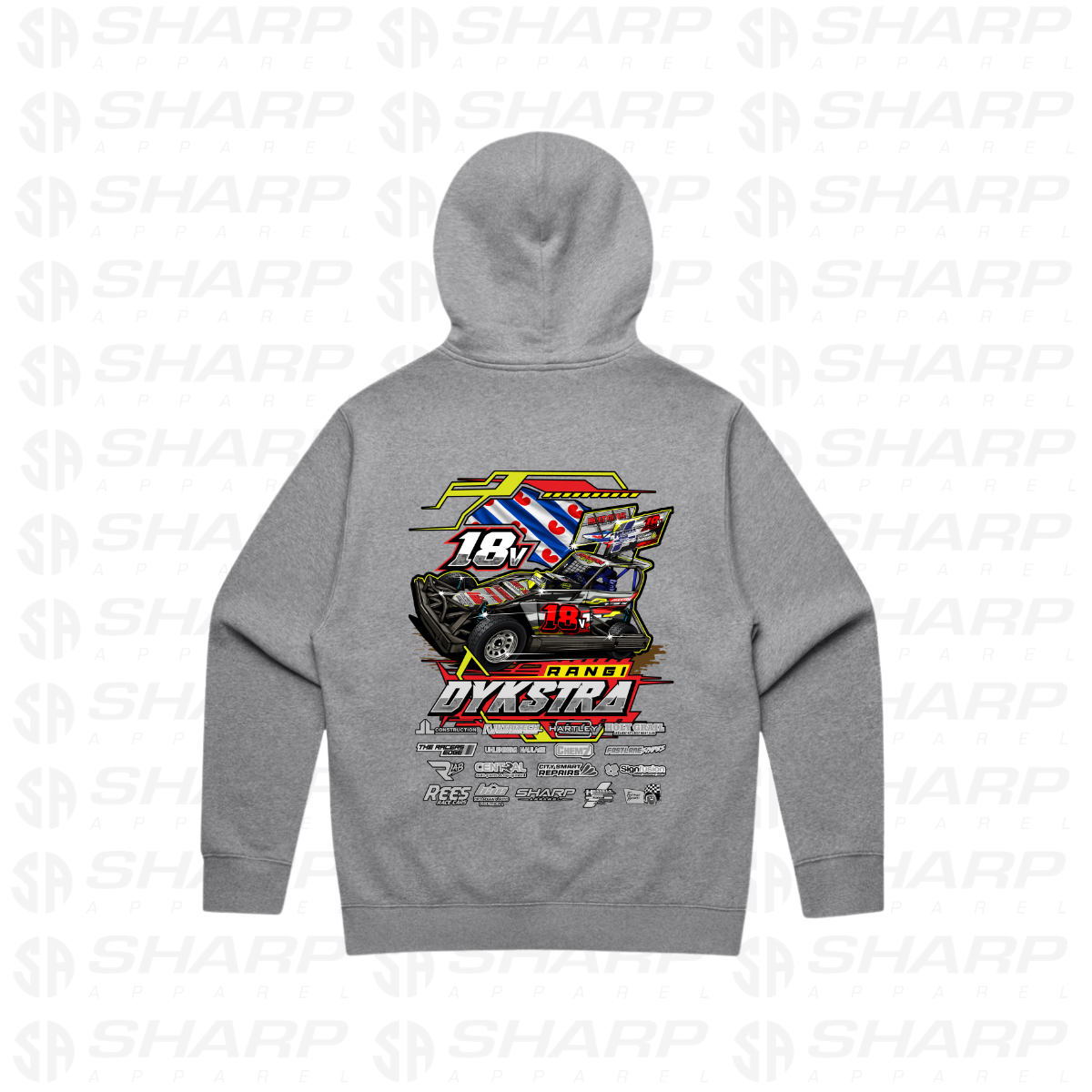 18v Rangi Dykstra 2026/27 - Adults Hoodie