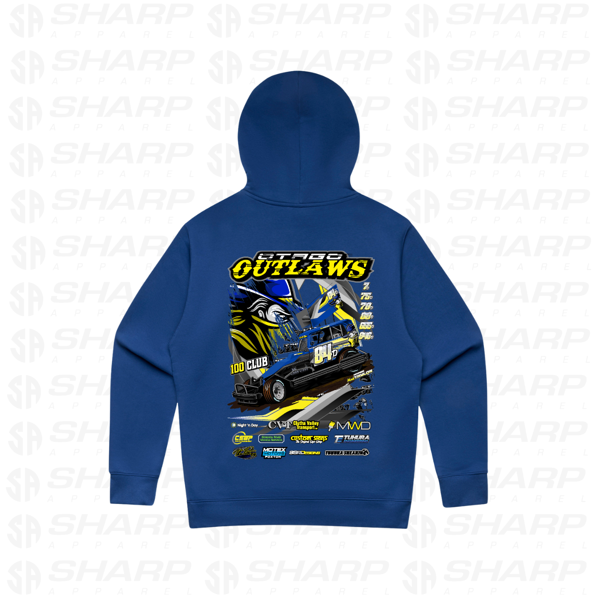 Otago Outlaws 2026 - Adults Unplugged Hoodie