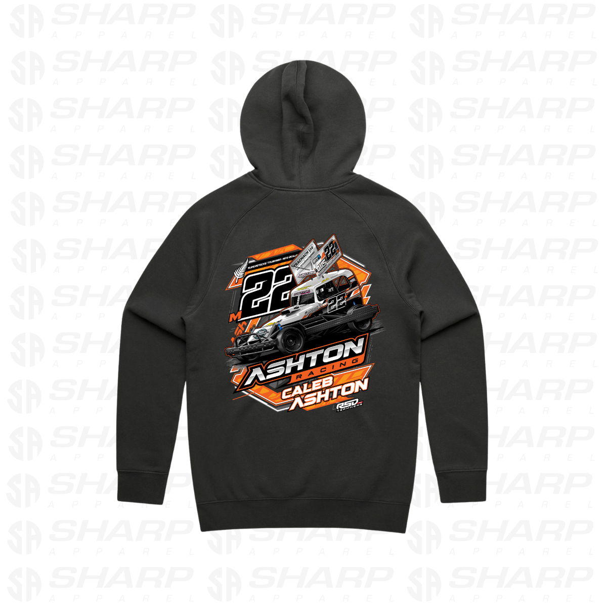 22m Caleb Ashton 2025/26 - Adults Hoodie