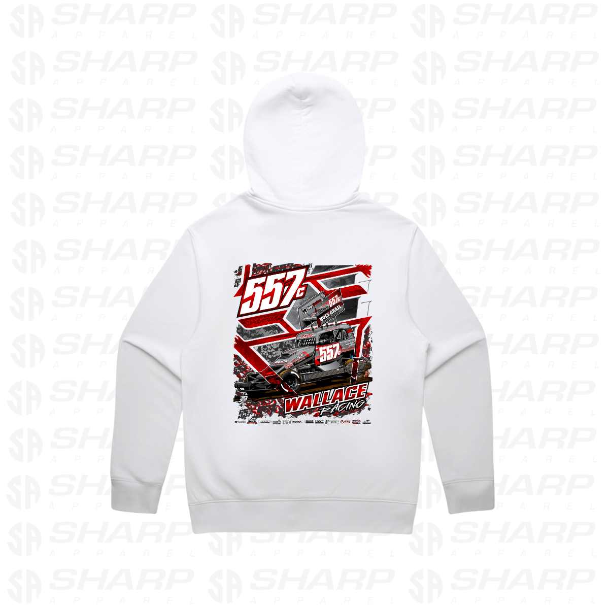 Darrel Wallace 557c - Adults Hoodie