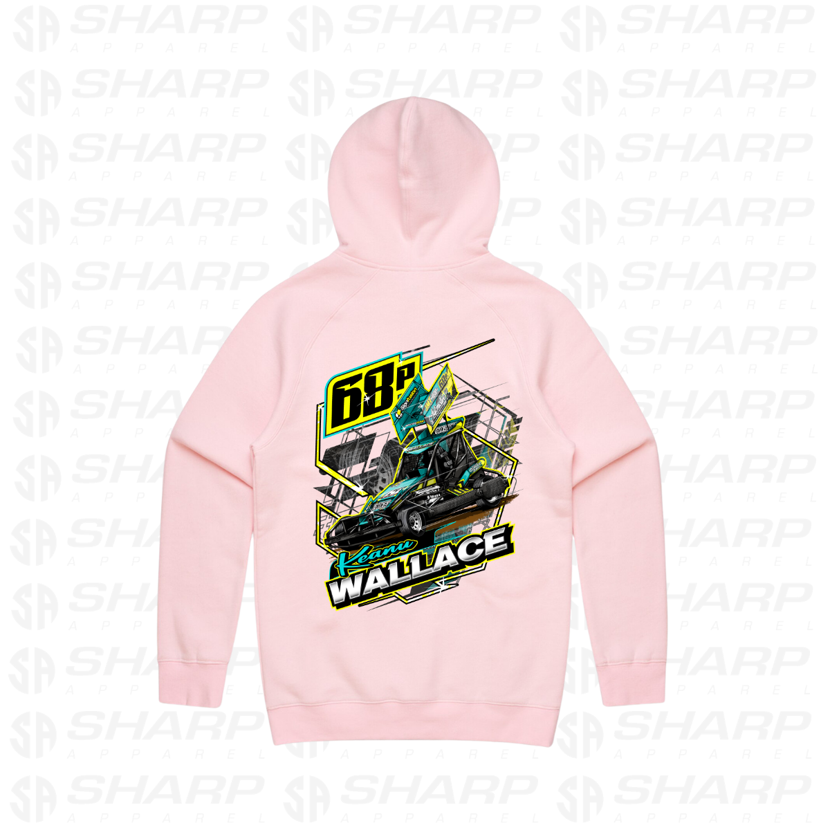 68p Keanu Wallace 26/27 - Adults Hoodie