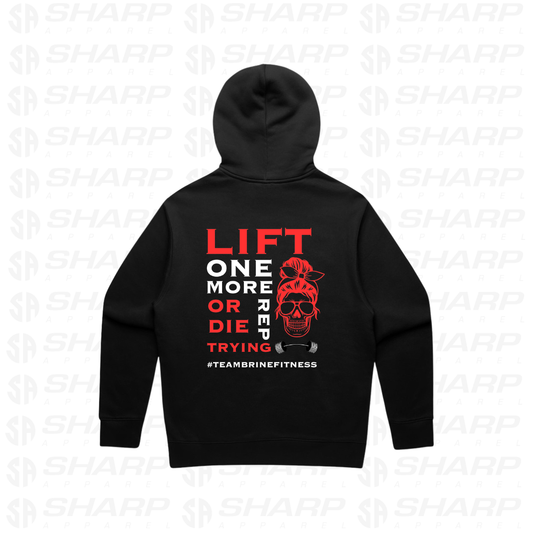 Female Skull Lift One More Rep - Women's Hoodie