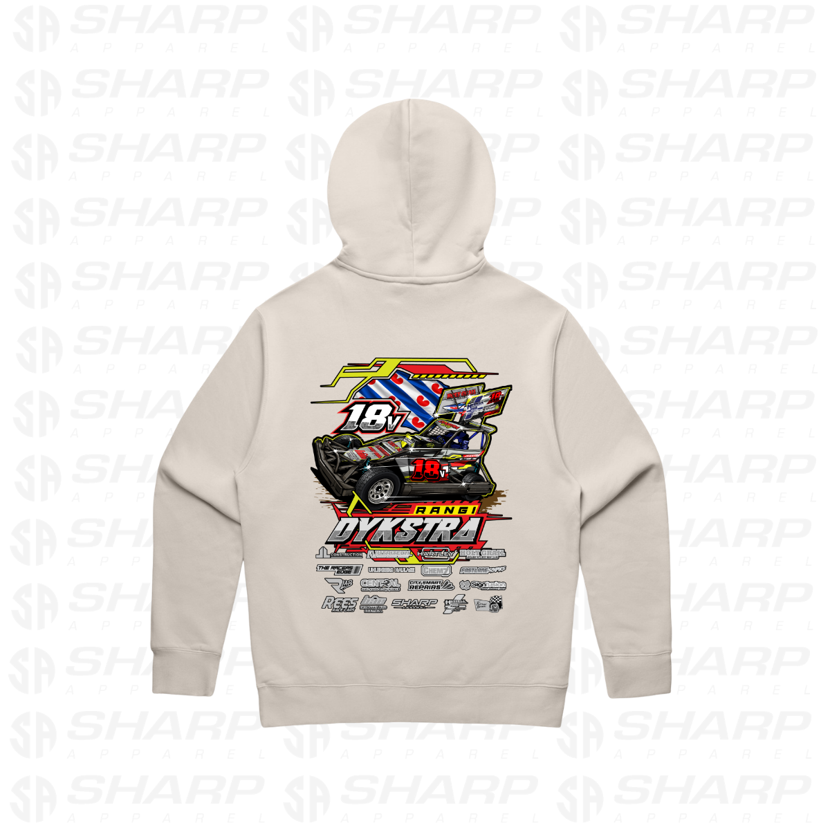 18v Rangi Dykstra 2026/27 - Adults Hoodie