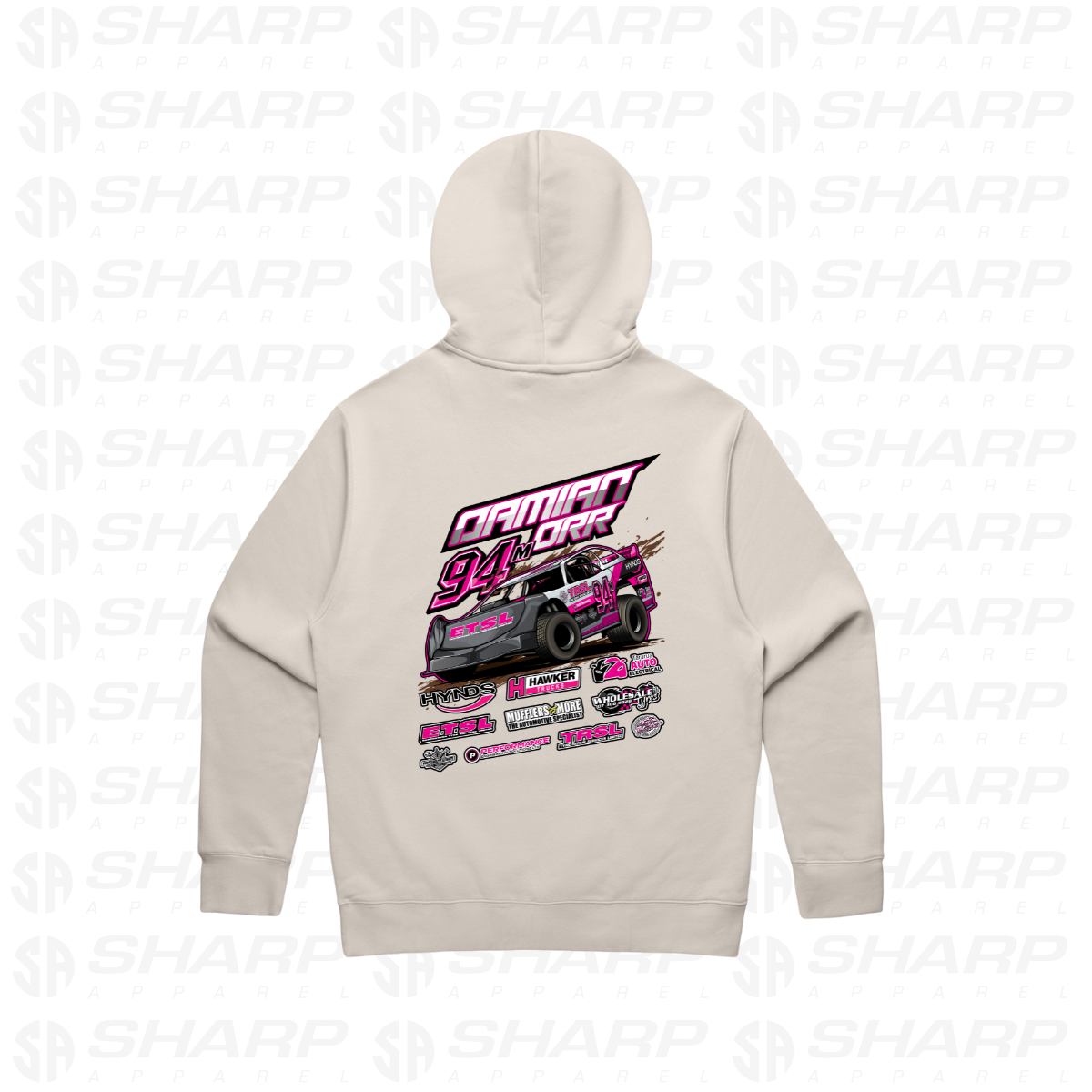 94m Damian Orr 2025/26 - Adults Hoodie