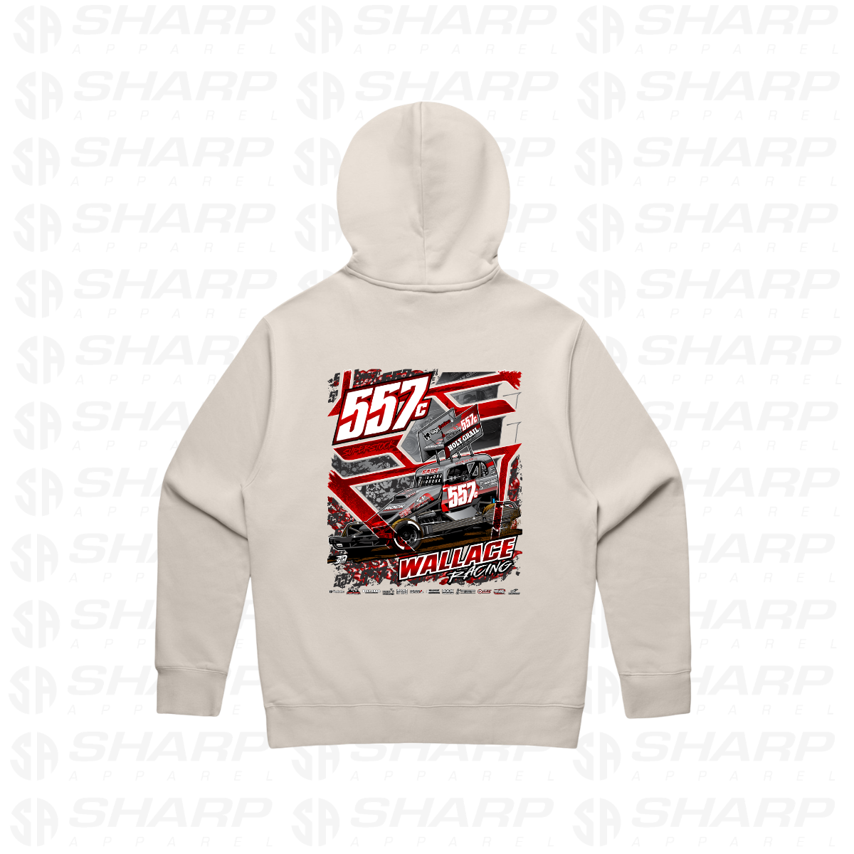 Darrel Wallace 557c - Adults Hoodie