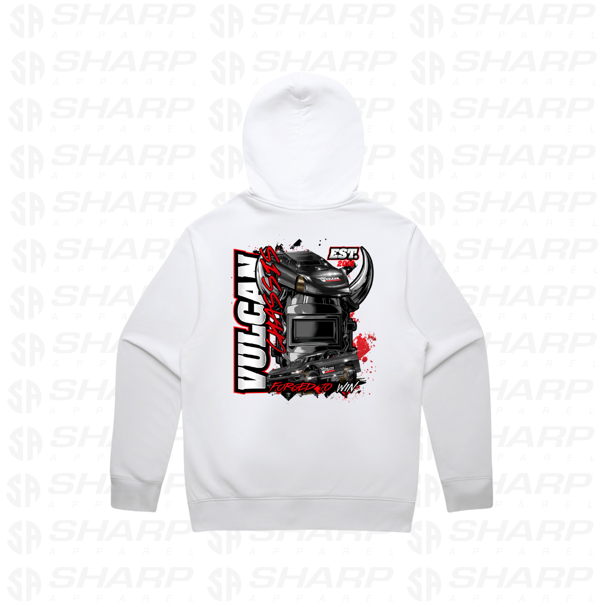 Vulcan Chassis - Adults Unplugged Hoodie