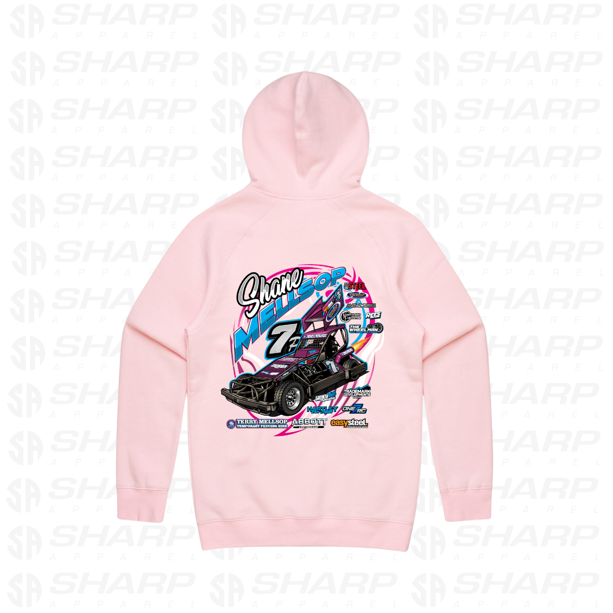 7p Mellsop Motorsport 2025/26 - Adults Hoodie