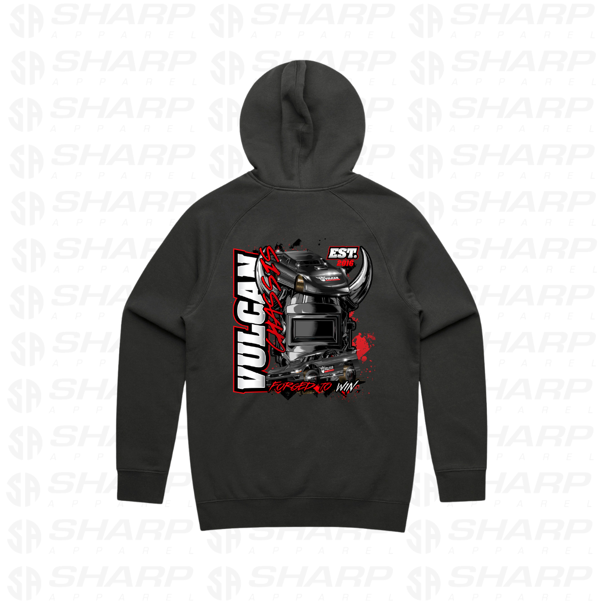 Vulcan Chassis - Adults Hoodie