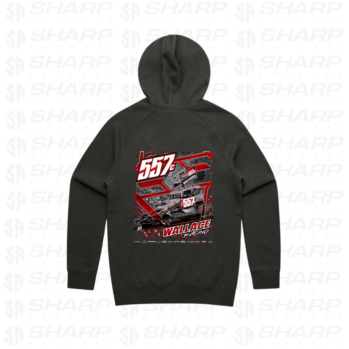 Darrel Wallace 557c - Adults Hoodie