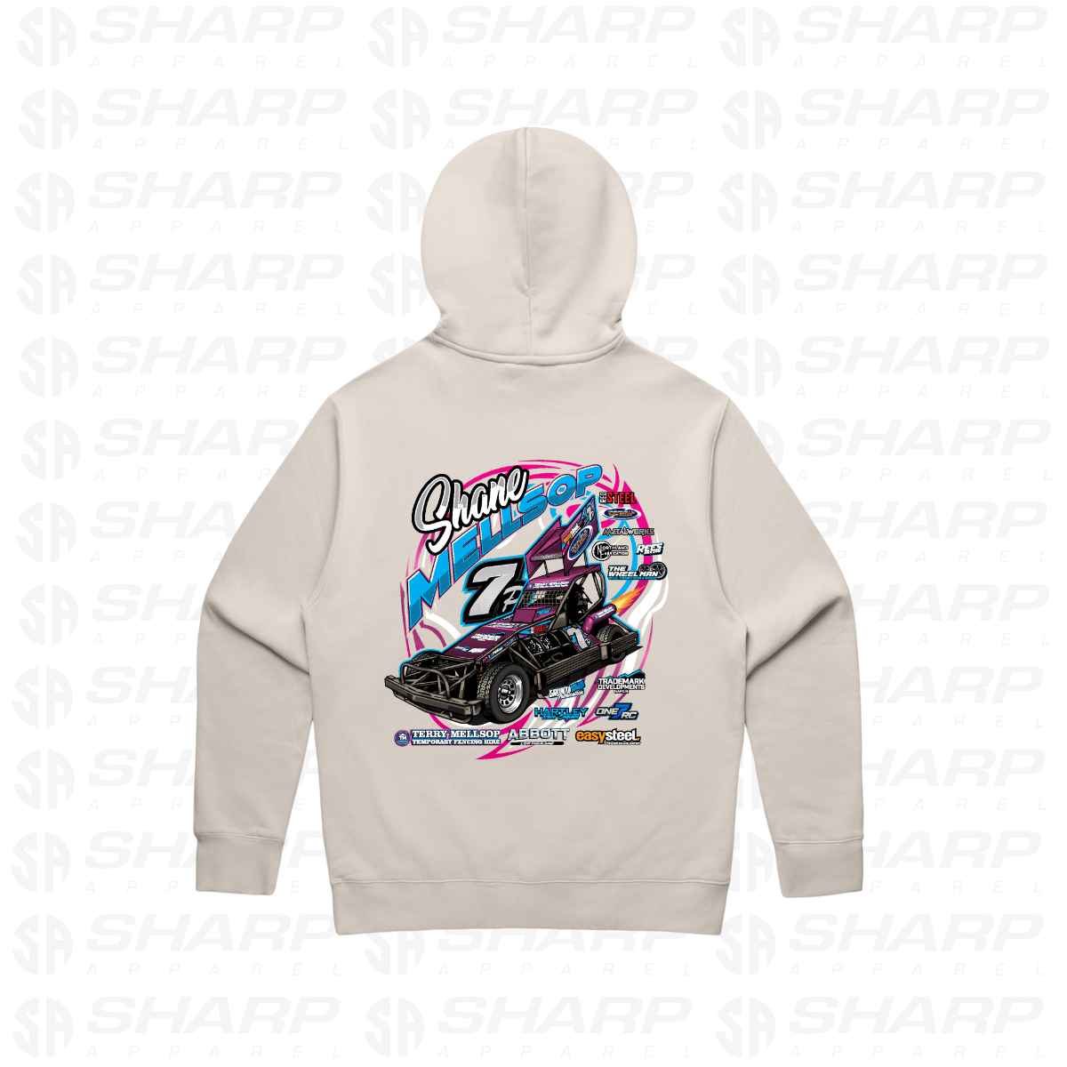 7p Mellsop Motorsport 2025/26 - Adults Hoodie