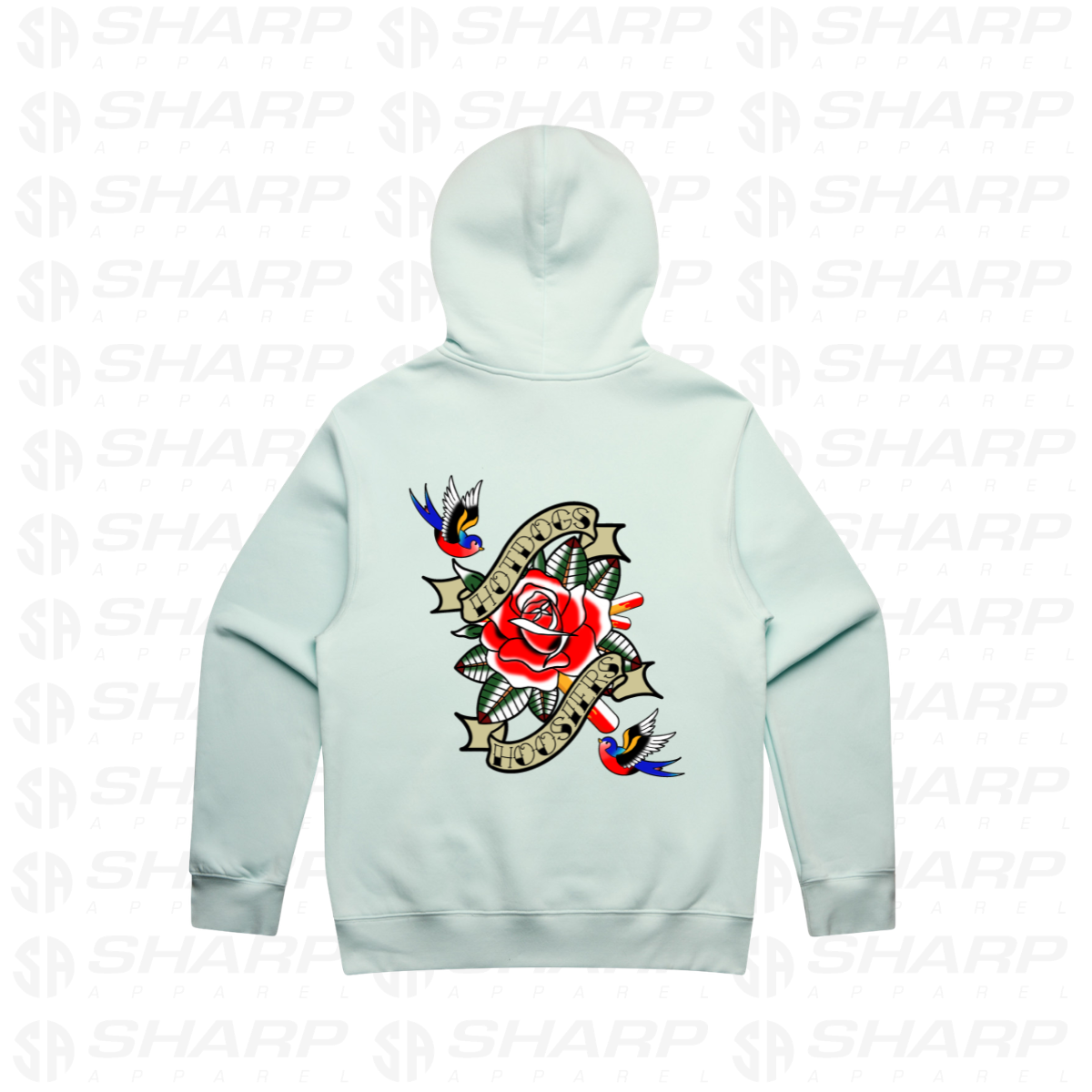 H&H Redlines & Roses 001 - Adults Unplugged Hoodie