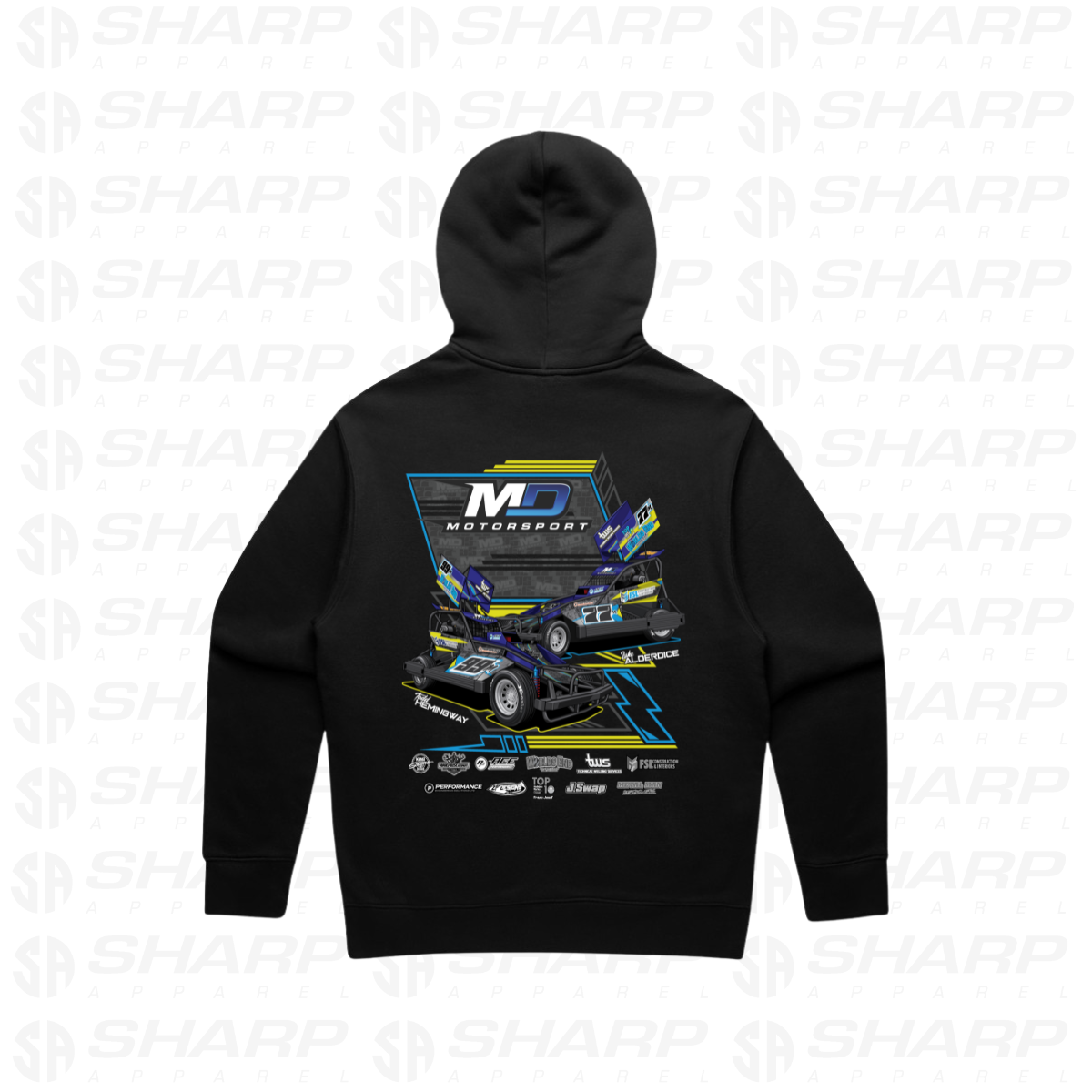 MD Motorsport 2025/26 - Adults Unplugged Hoodie