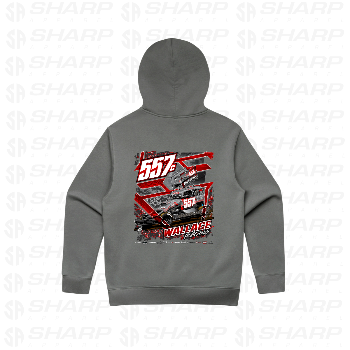 Darrel Wallace 557c - Adults Unplugged Hoodie