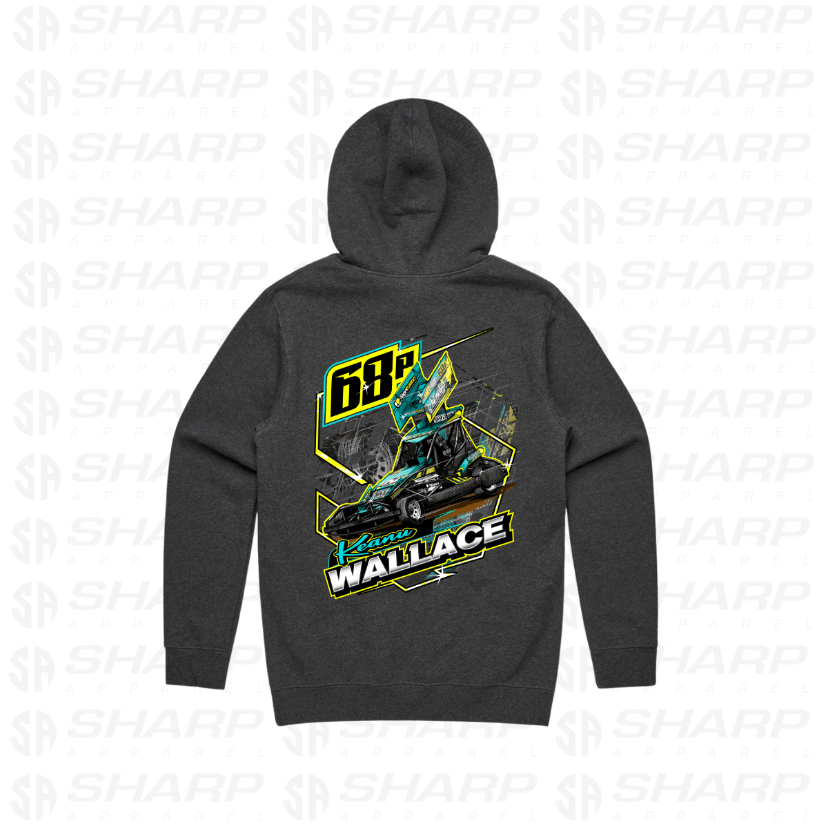 68p Keanu Wallace 26/27 - Adults Hoodie