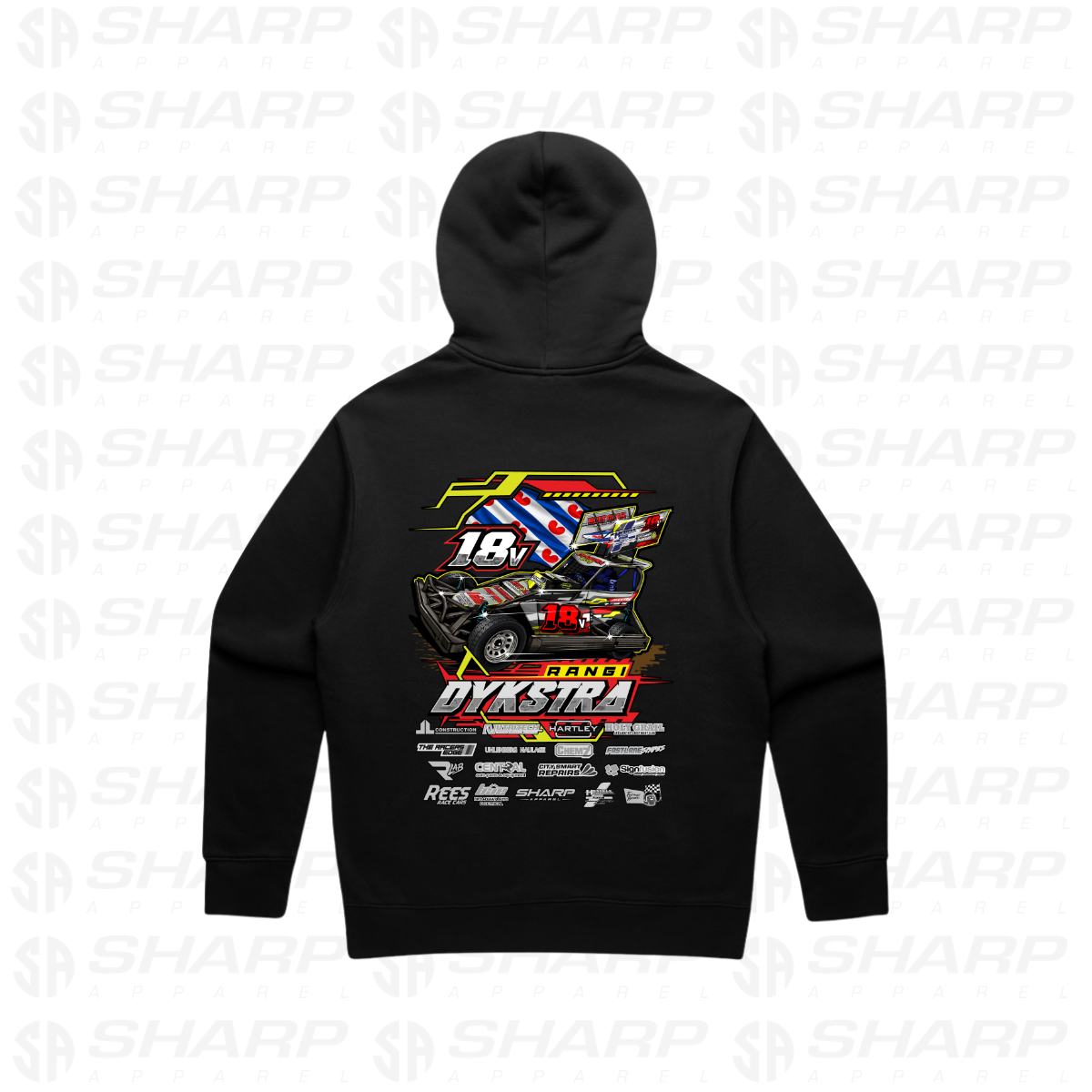 18v Rangi Dykstra 2026/27 - Adults Unplugged Hoodie