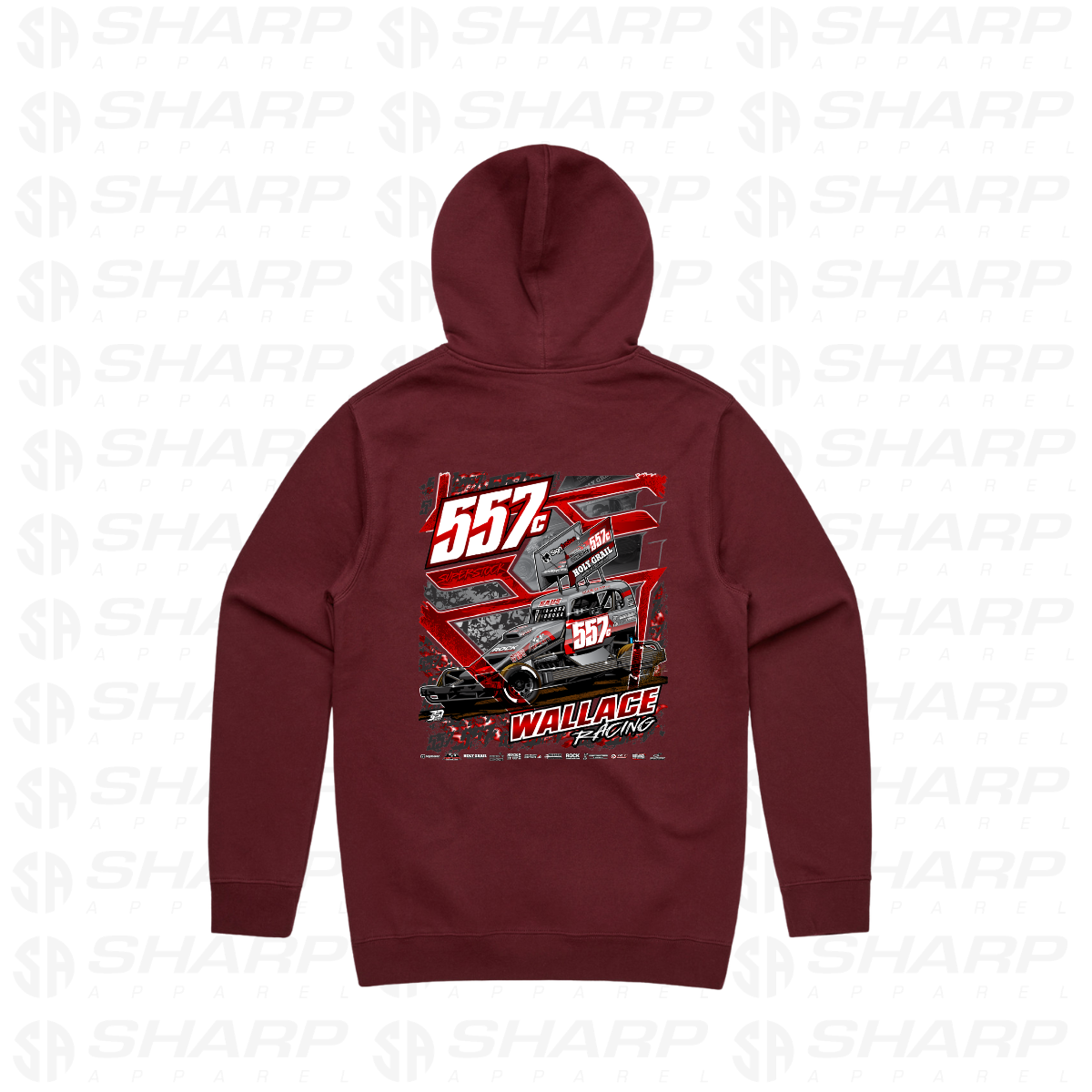 Darrel Wallace 557c - Adults Hoodie