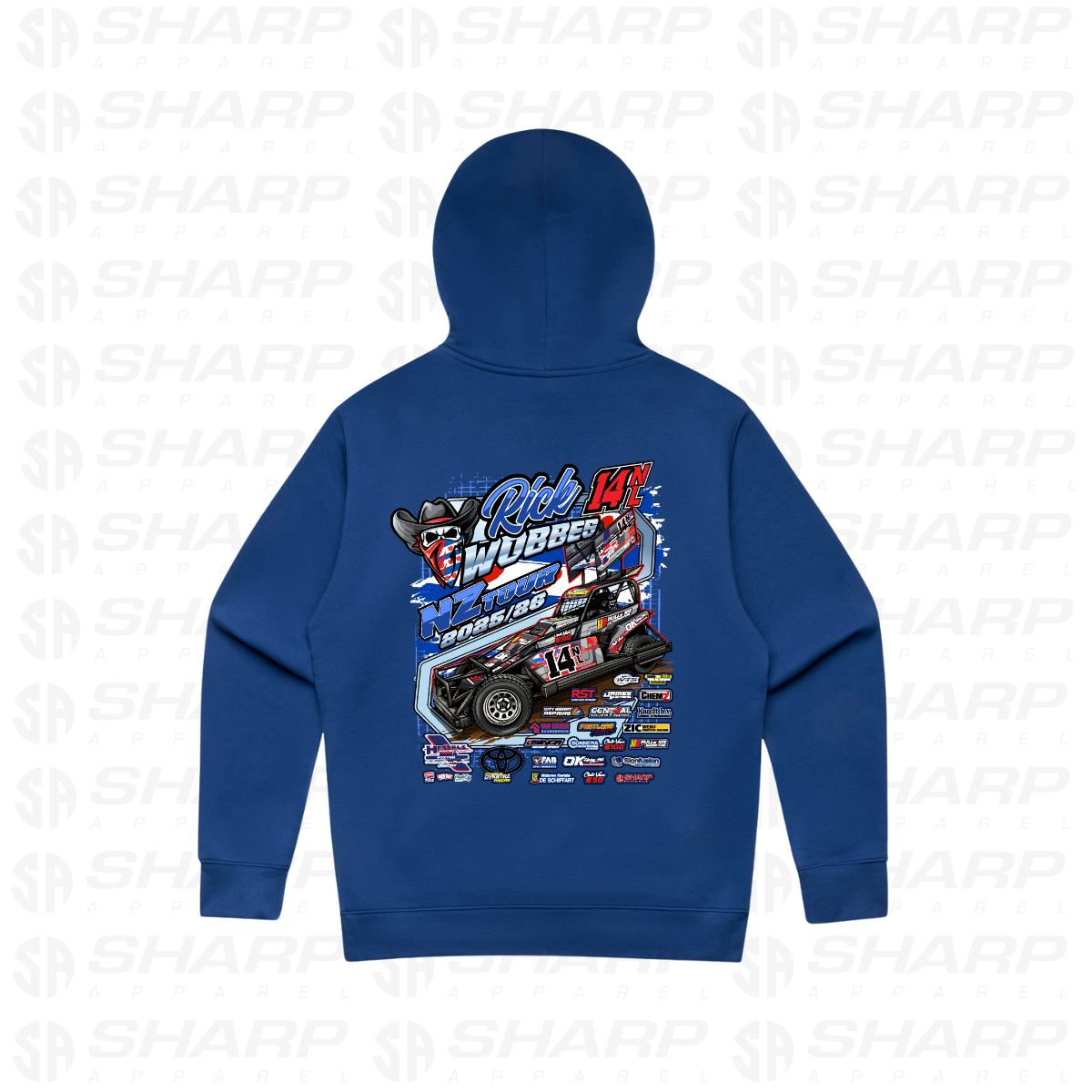 14nl Rick Wobbes NZ Tour 2025/26 - Adults Unplugged Hoodie