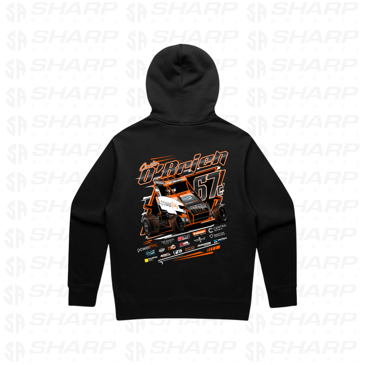Carter O'Brien Racing 2025/26 - Adults Unplugged Hoodie
