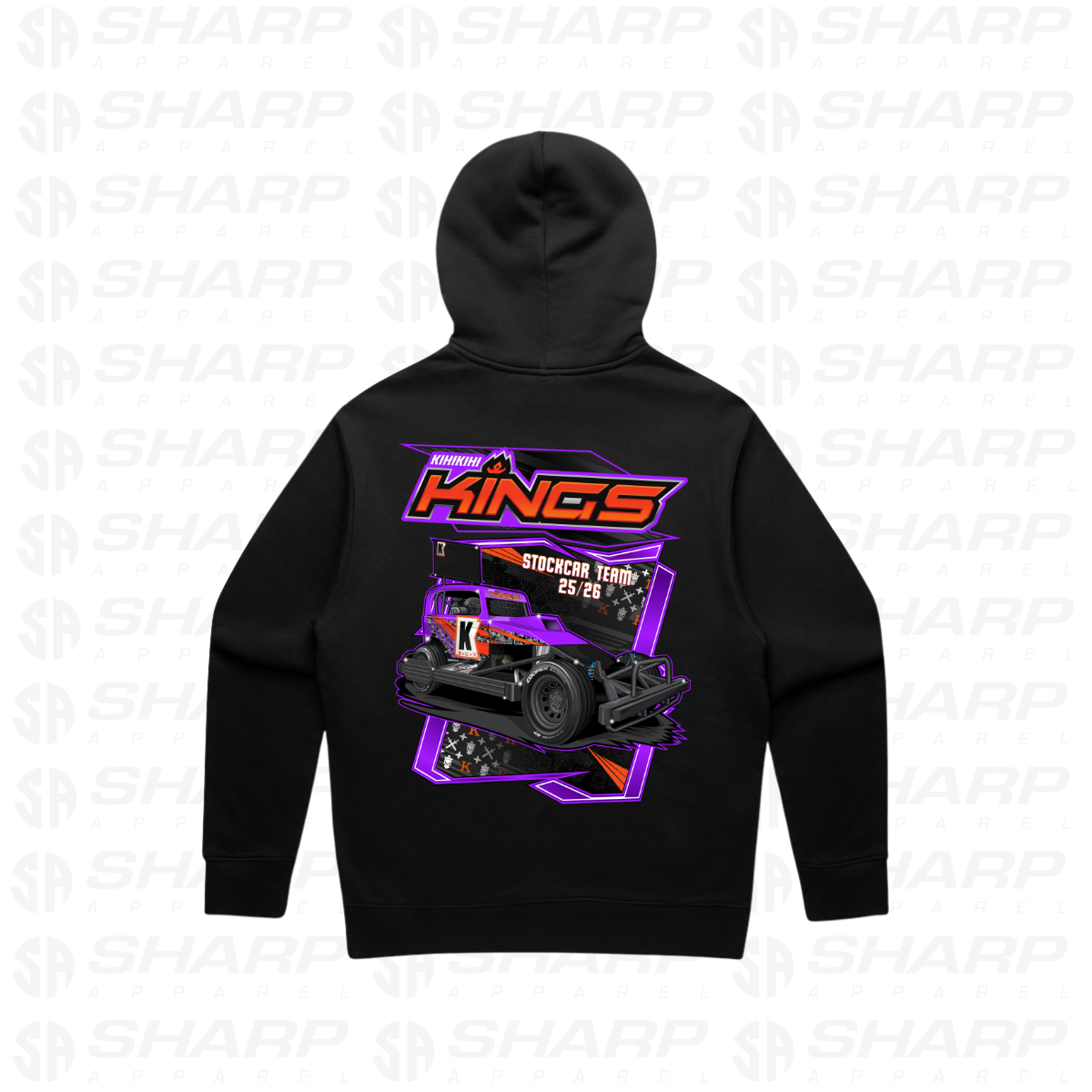Kihikihi Kings Stockcar Team 2025/26 - Kids Hoodie