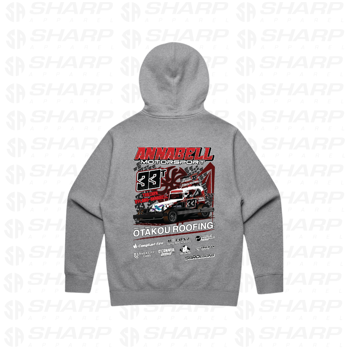 33t Annabell Motorsport 2025/26 - Adults Unplugged Hoodie