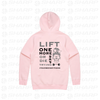 Lift One More Rep Pink - Adults Hoodie