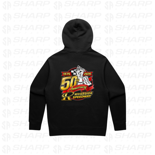 Riverside Speedway 50th - Adults Hoodie