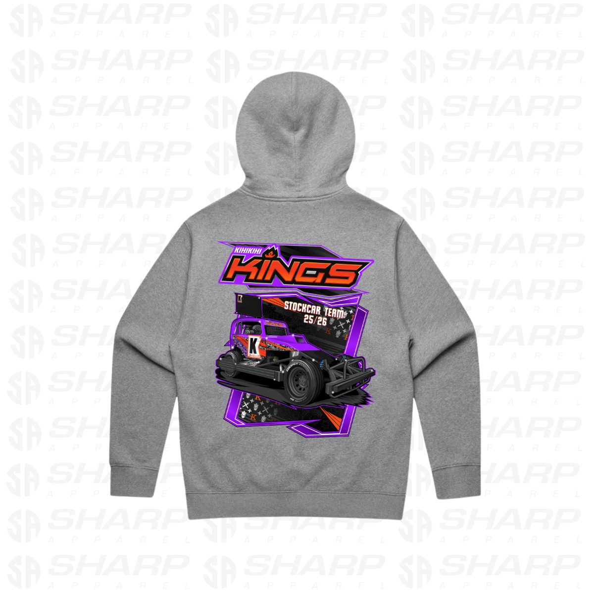 Kihikihi Kings Stockcar Team 2025/26 - Kids Hoodie