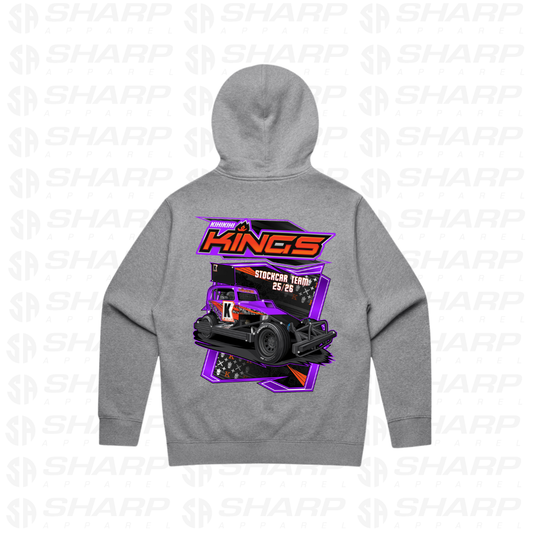 Kihikihi Kings Stockcar Team 2025/26 - Adults Unplugged Hoodie