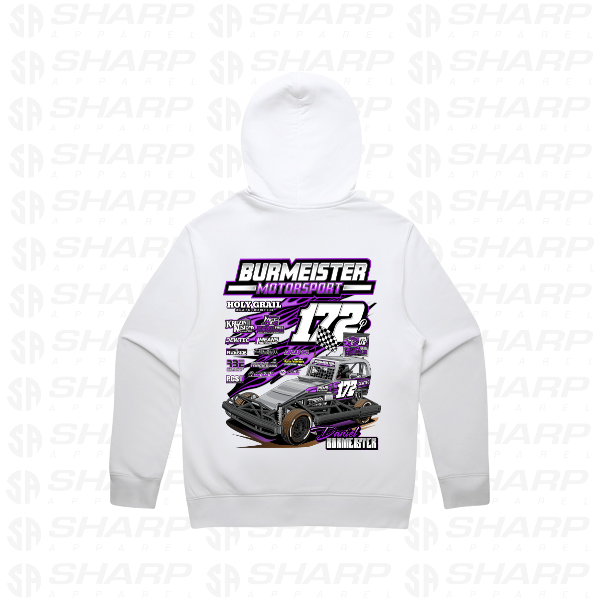 172p Burmeister Motorsport 2025/26 - Adults Unplugged Hoodie