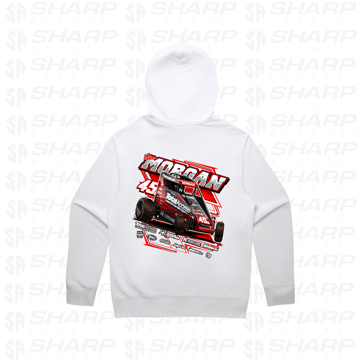 Ben Morgan 45c Midget 2025/26 - Adults Unplugged Hoodie