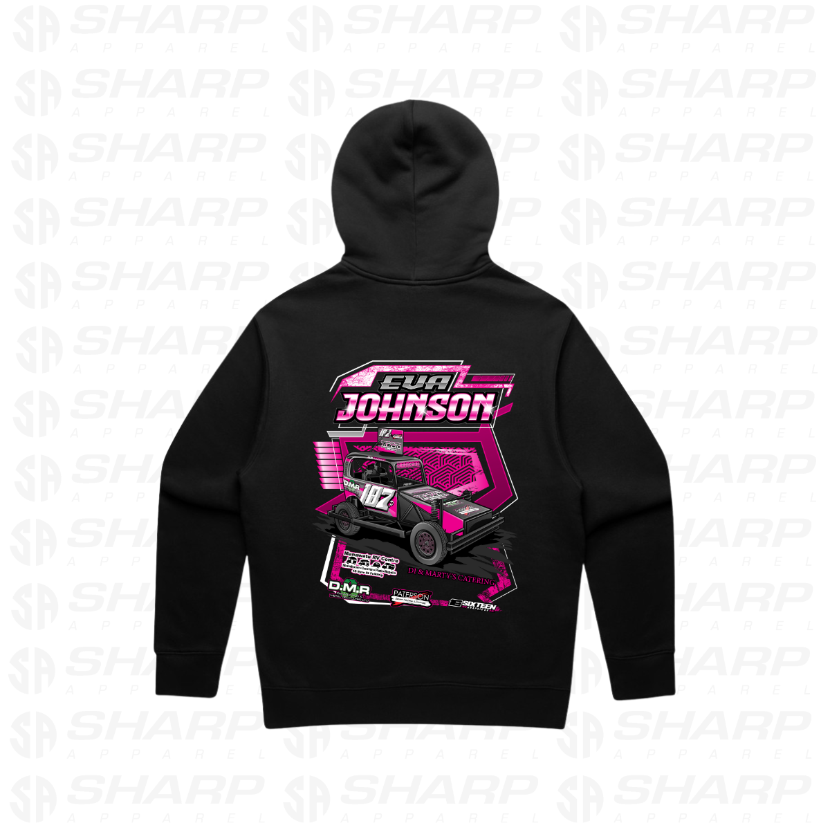 Eva Johnson 187p Adults Hoodie
