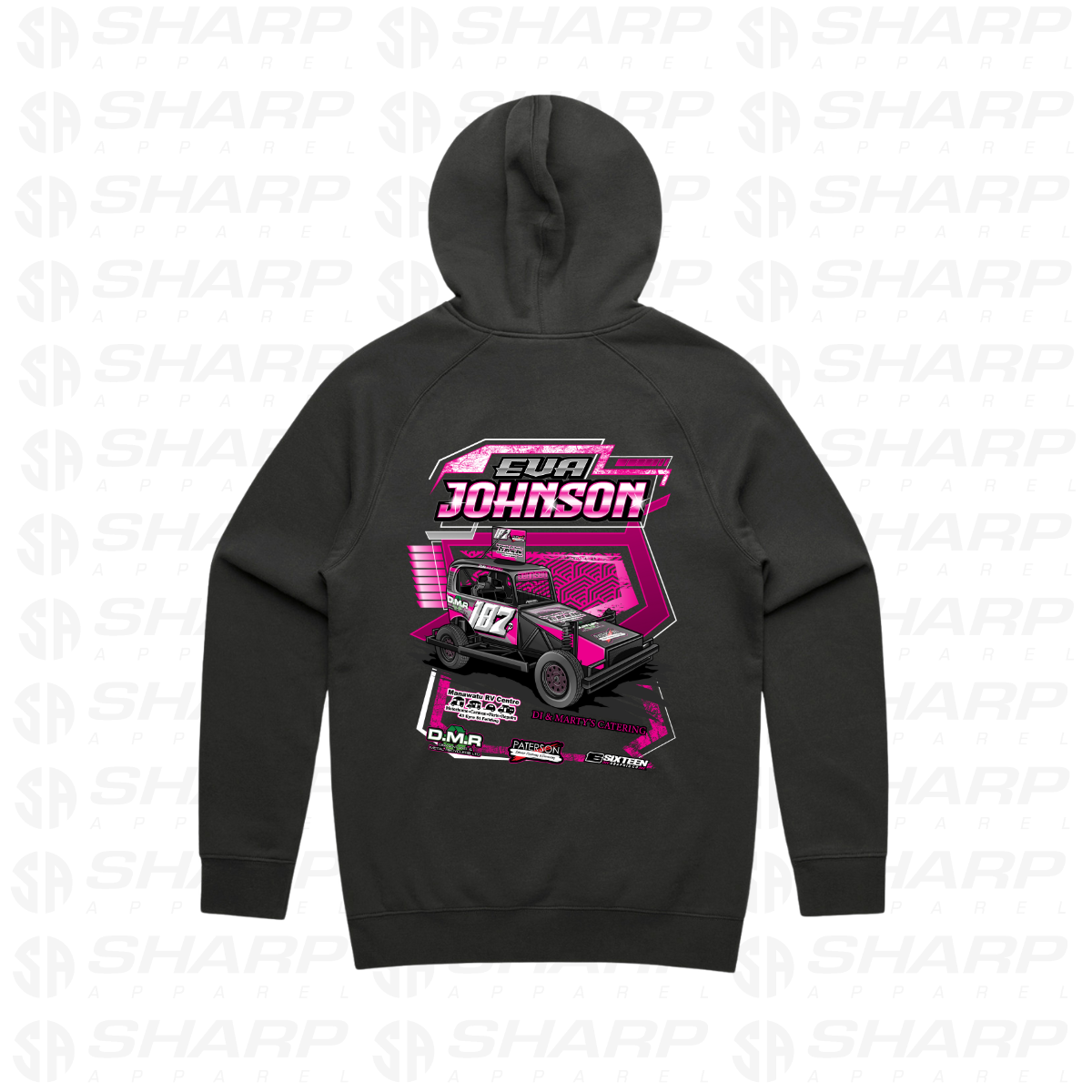 Eva Johnson 187p Adults Hoodie