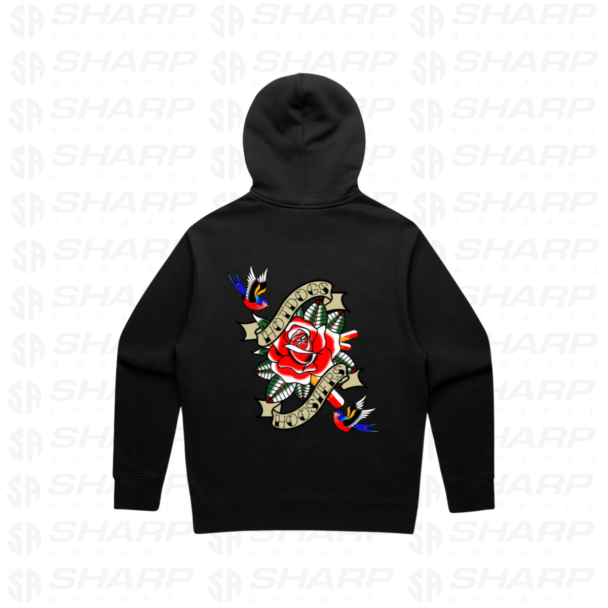 H&H Redlines & Roses 001 - Kids Hoodie