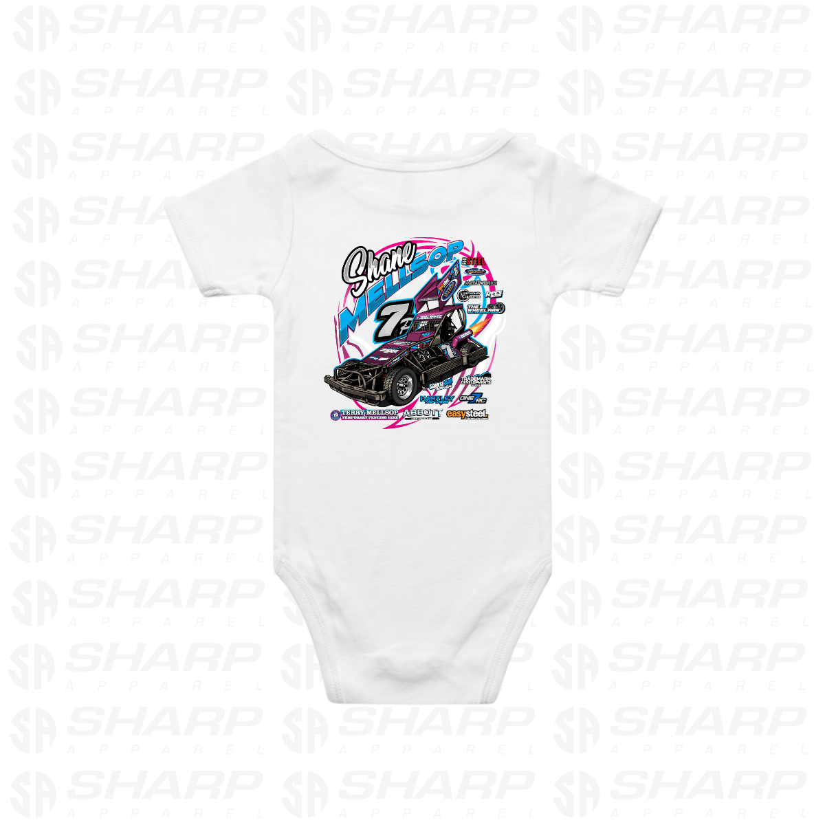 7p Mellsop Motorsport 2025/26 - Infant One-Piece