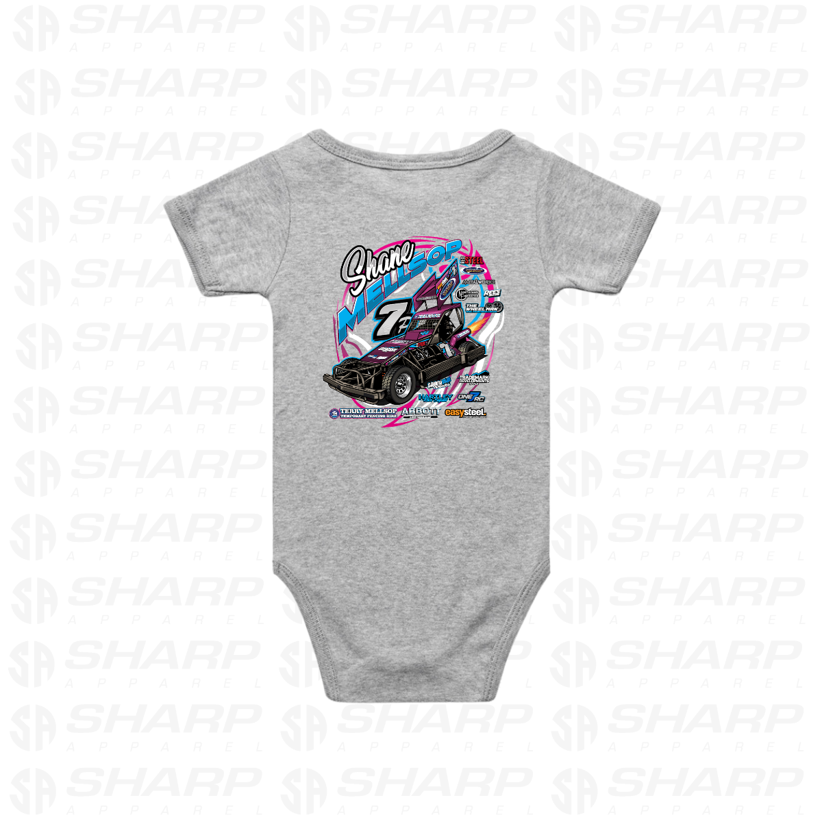 7p Mellsop Motorsport 2025/26 - Infant One-Piece