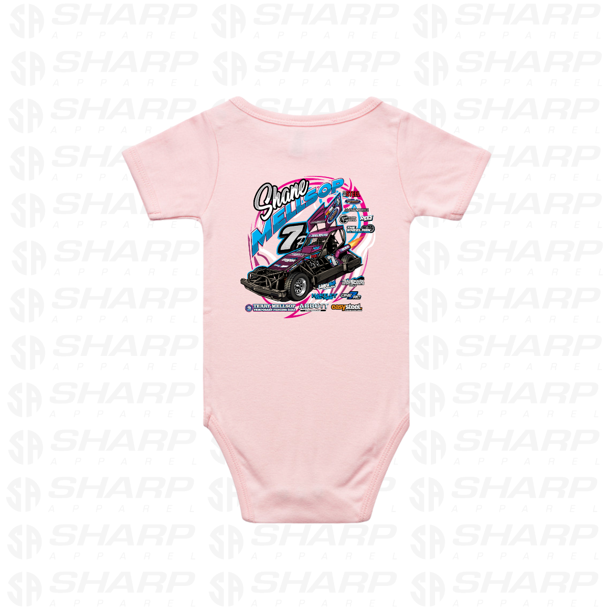 7p Mellsop Motorsport 2025/26 - Infant One-Piece