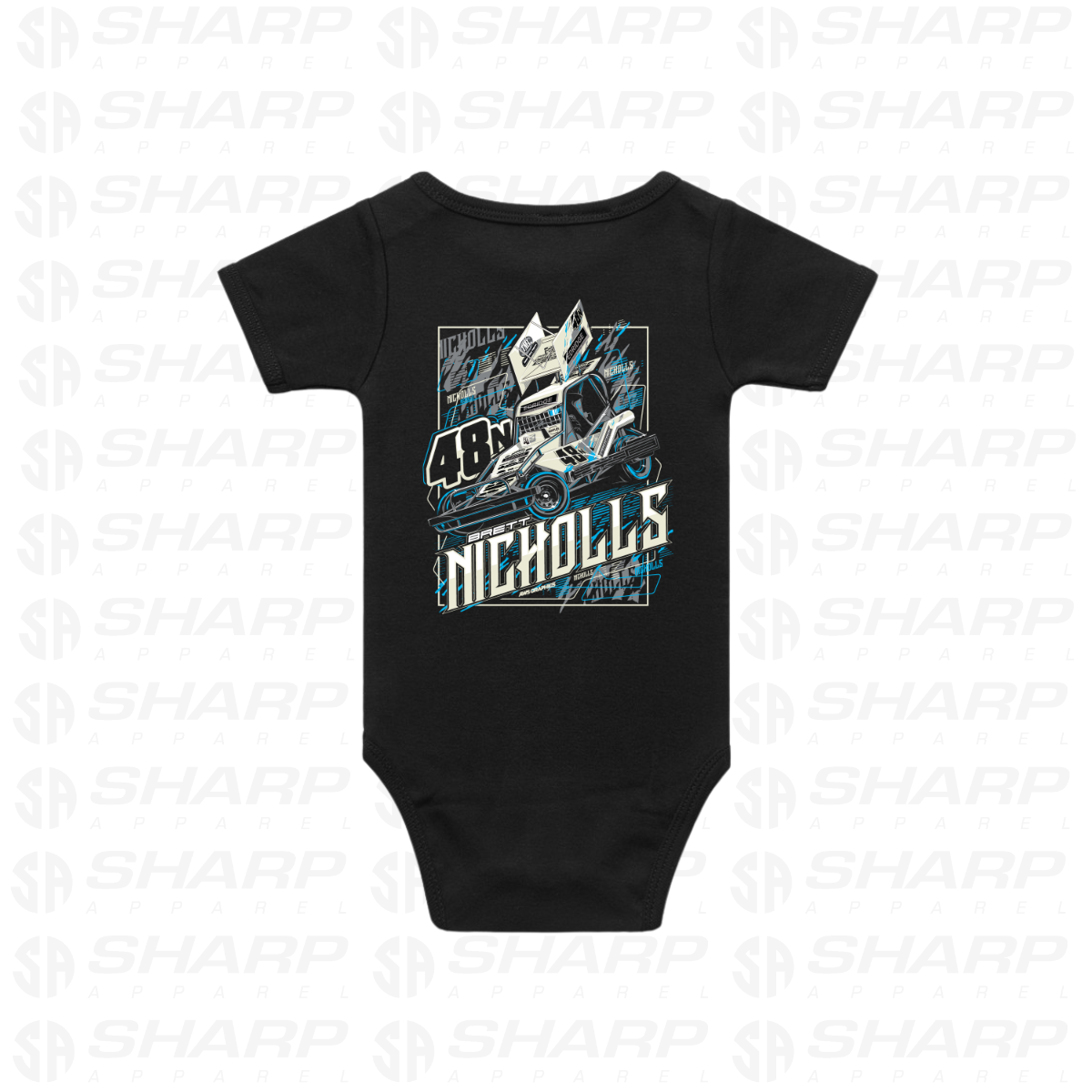 Nicholls Racing 48n 2025/26 - Infant One-Piece – Sharp Apparel Limited