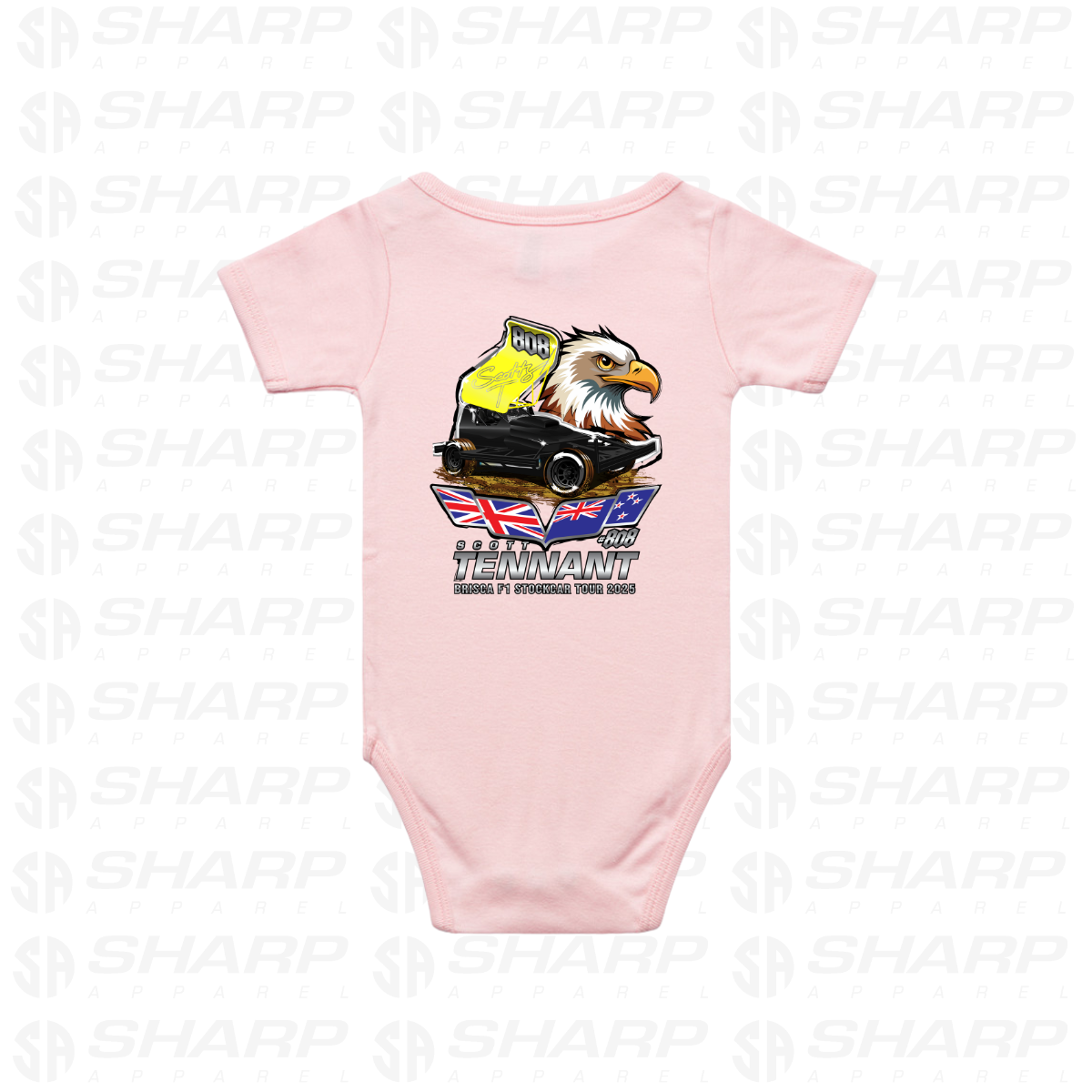 808 UK Tour 2025 - Infant One-Piece