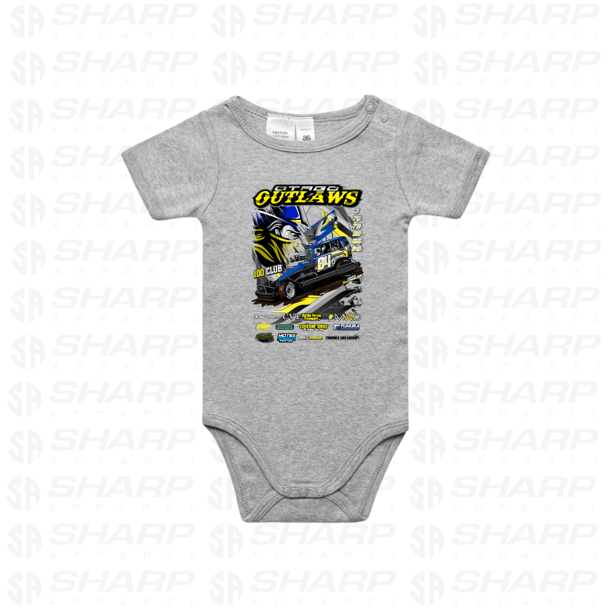 Otago Outlaws 2026 - Infant One-Piece