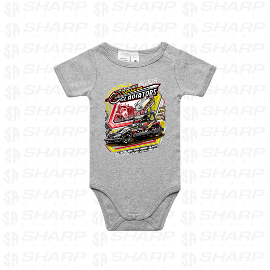 Gisborne Gladiators 2026 - Infant One-Piece