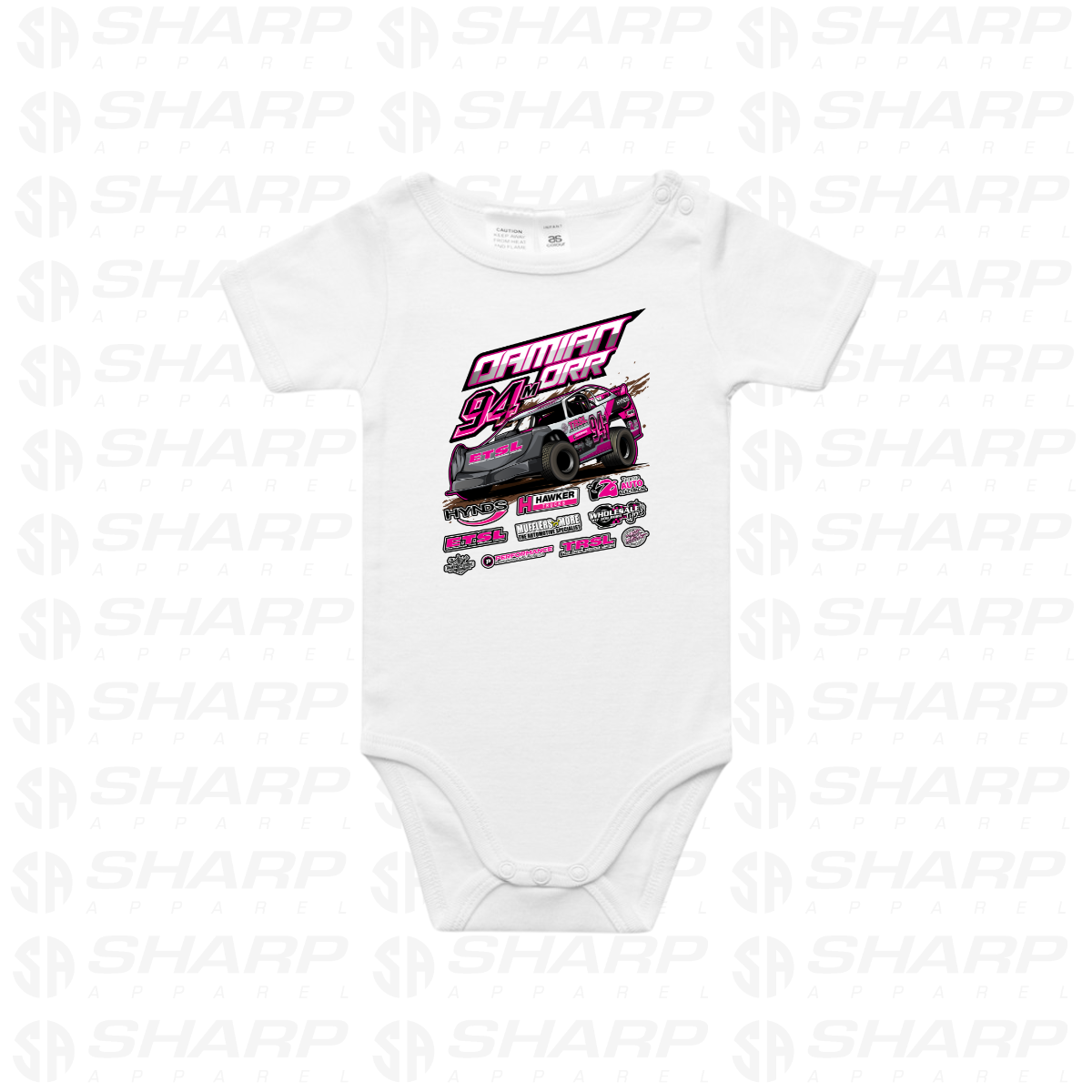 94m Damian Orr 2025/26 - Infant One-Piece