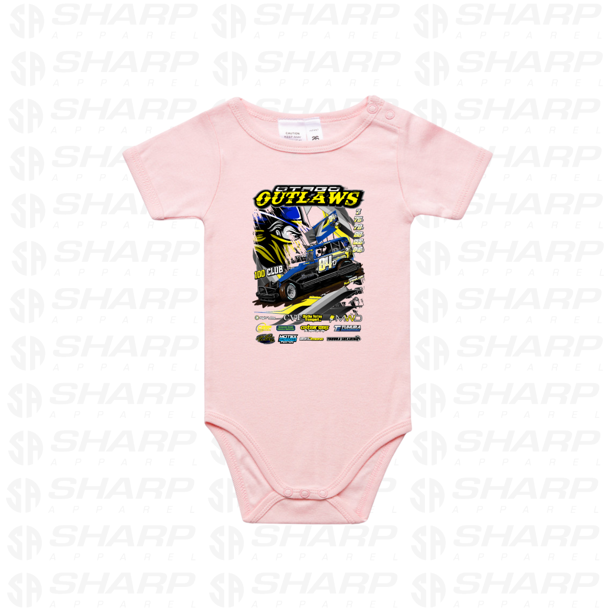 Otago Outlaws 2026 - Infant One-Piece