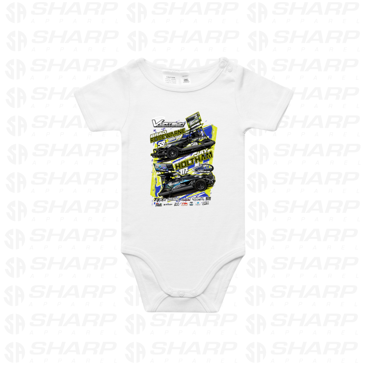 59c / 317c Stockcars 2025/26 - Infant One-Piece