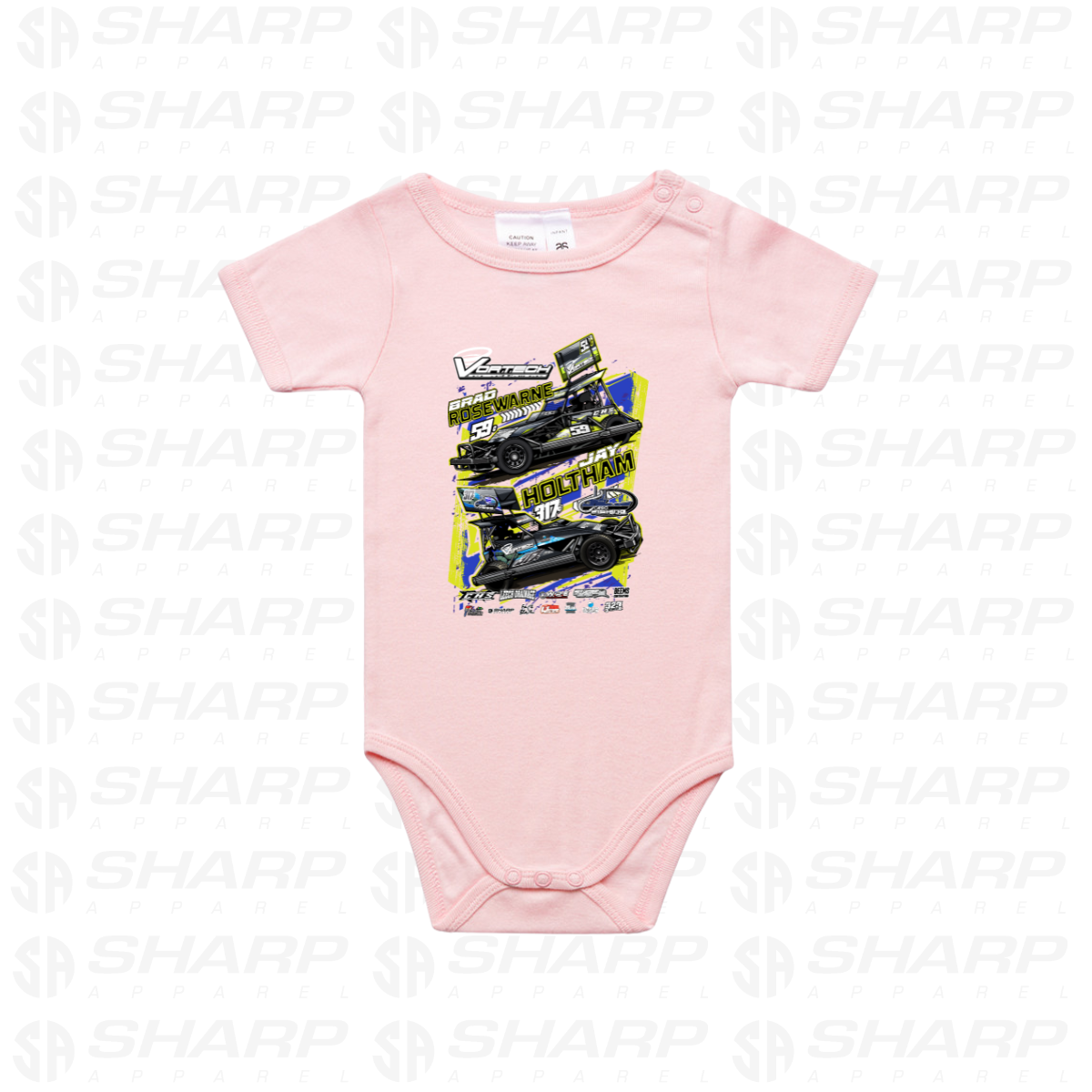 59c / 317c Stockcars 2025/26 - Infant One-Piece