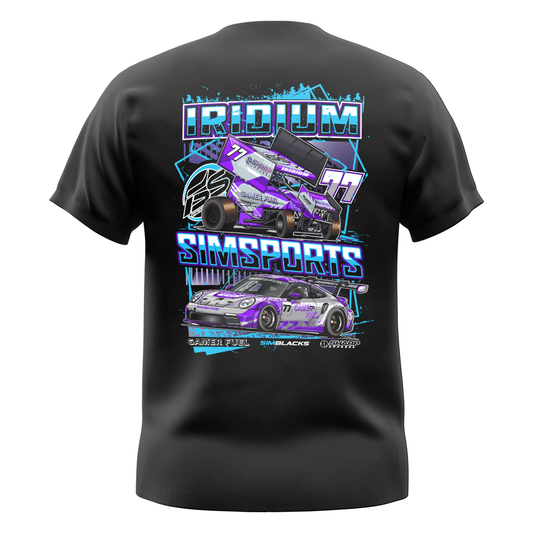 Iridium Sim Sports Sprint & Porsche Combined Heavy Tee