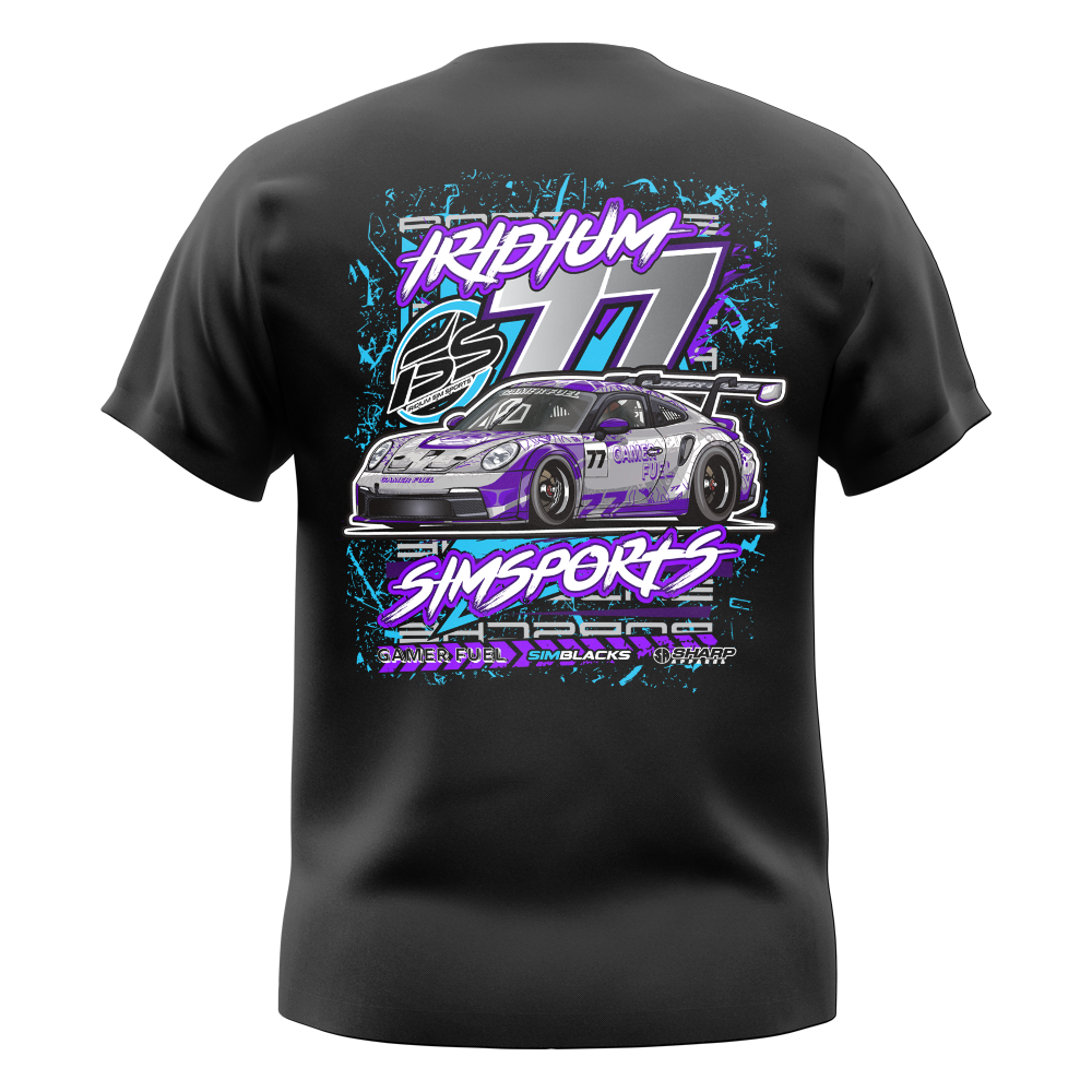 Iridium Sim Sports Porsche Tee