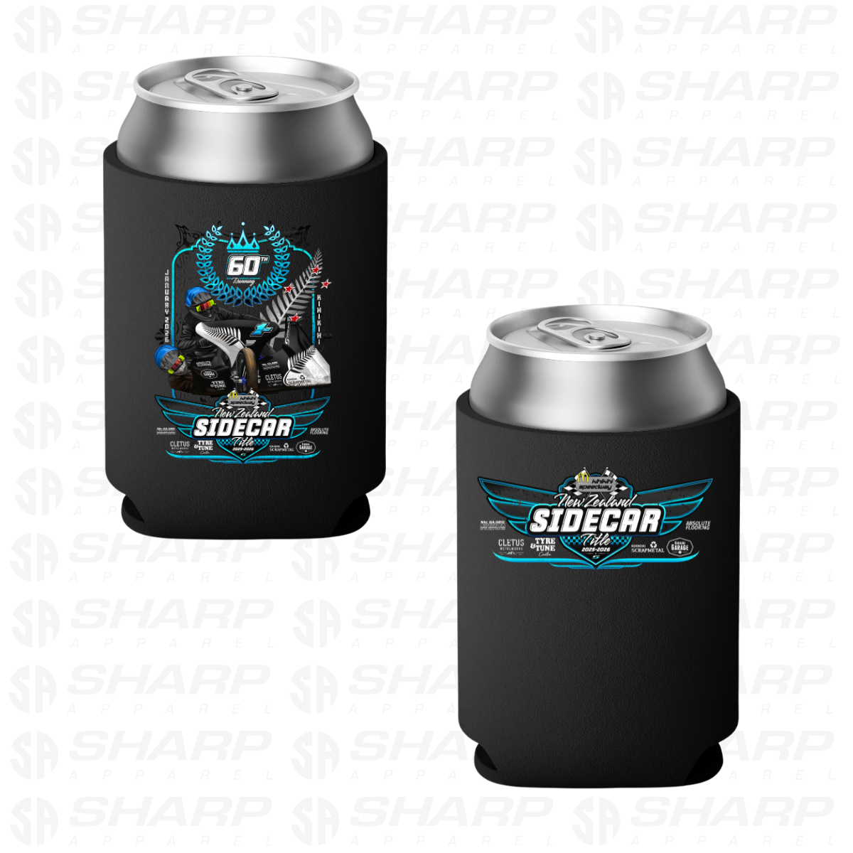 2026 New Zealand Sidecar Title - Koozie